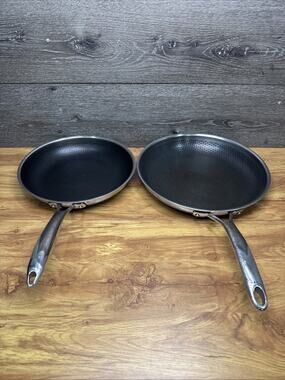 HexClad 12-Inch Frying Pan & 10-Inch Frying Pan